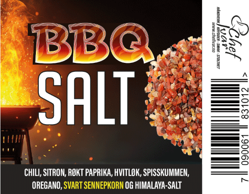 BBQ salt på kvern