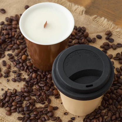 Ceramic Candle 250g & Coffe Mug - Caffé Mocha