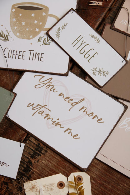 Ib Laursen Metallskilt Vitamin Me