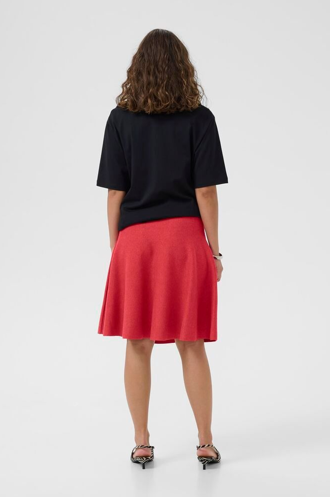 Culture CUannemarie Skirt Chili Pepper Melange