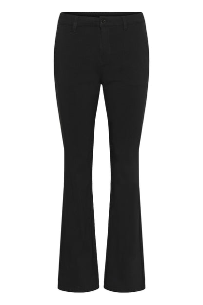 Culture CUbengtha Long Flare Pants Black