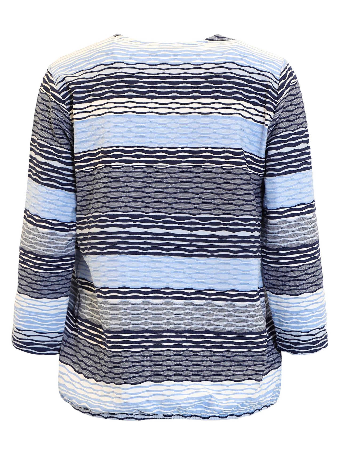 Brandtex Hverdagsgenser Blåmønstret