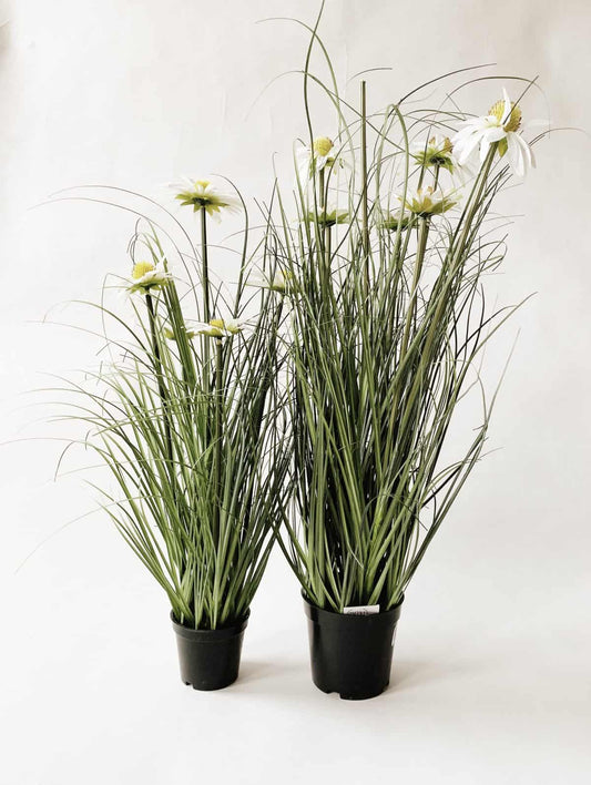 Trend Design Strå Solhatt H:74cm hvit
