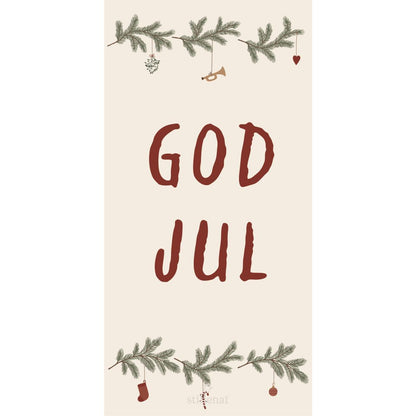 Ib Laursen Servietter God Jul og juleranker