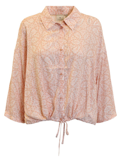 Brandtex Bluse Pudder/creme