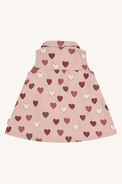 Hust And HCCatinka Fine Twill Old Hearts Adobe Rose