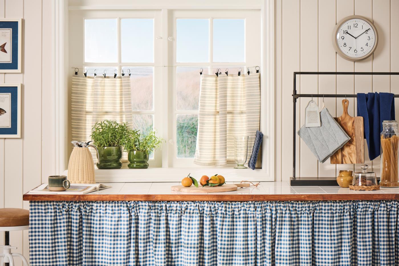 Ib Laursen Veggklokke Beige