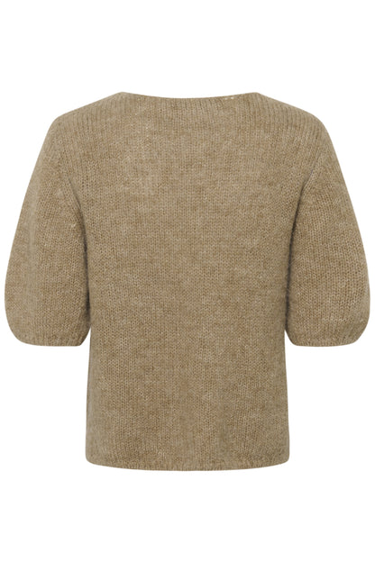 Culture CUcemilie SS Cardigan Dune Melange