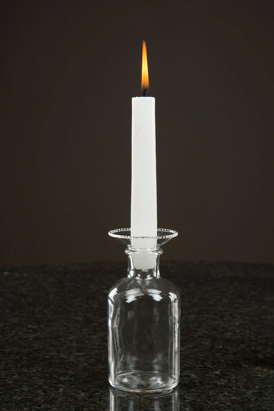 Alot Glassflaske 12 cm Klar