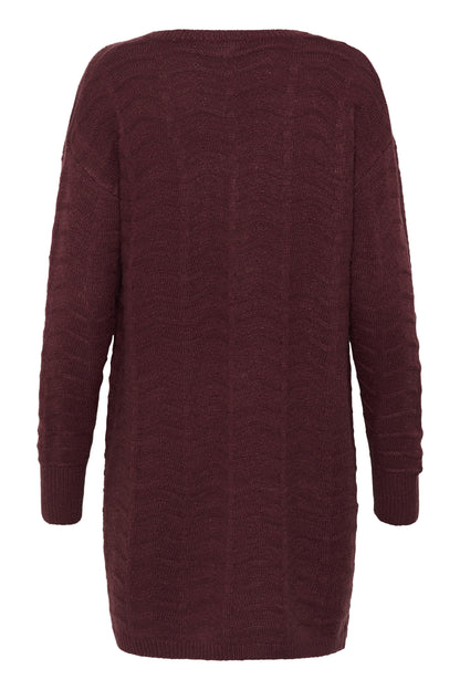 Kaffe Clothing KAemria Knit Cardigan Windsor Wine