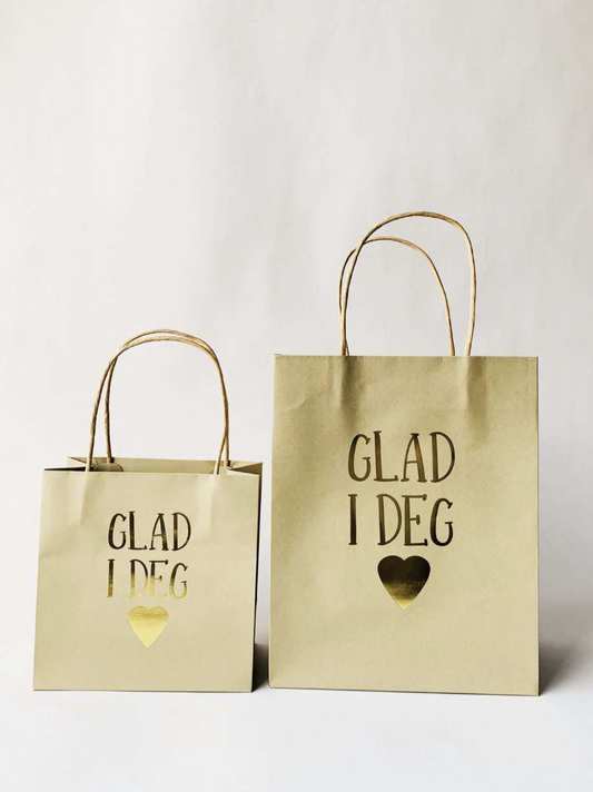 Gavepose Stor "Glad I Deg"
