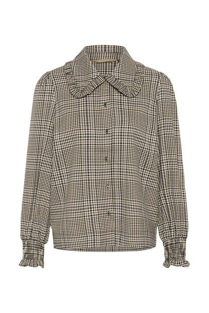 Culture CUbirsen Shirt Black Check