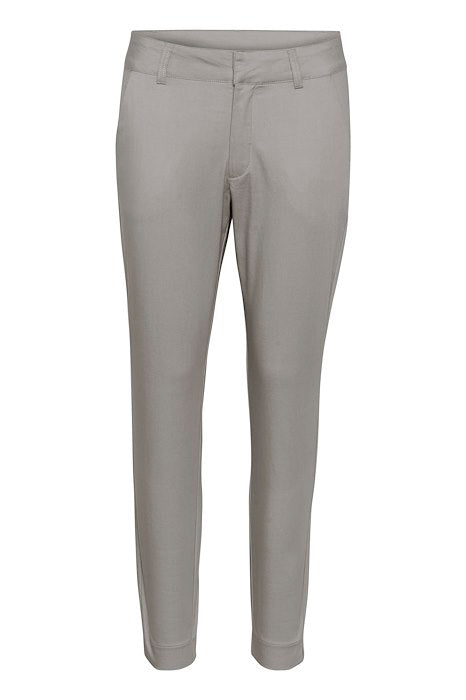 Kaffe Clothing KAlea 7/8 Chino Pant Steeple Gray