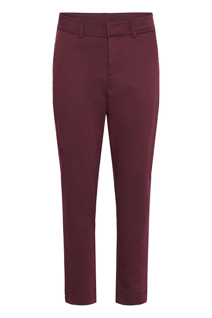 Kaffe Clothing KAlea Chino Pant Windsor Wine