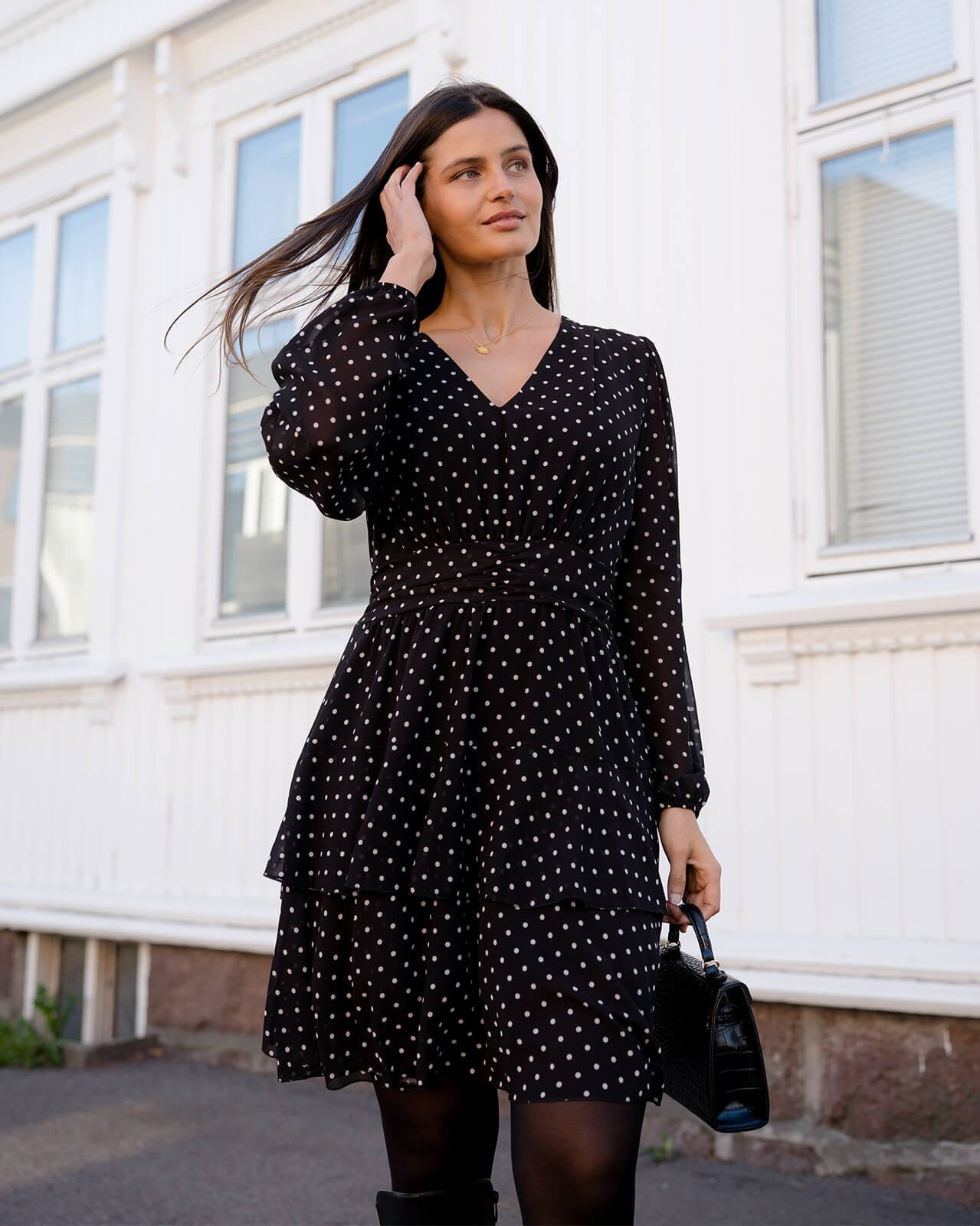 Floyd Diane Polka Black