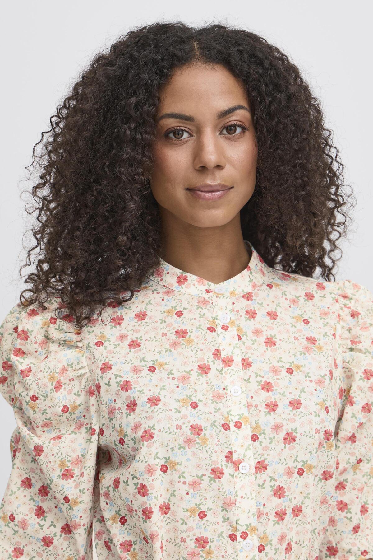 Ichi Ihxasdis – Kortermet kjole med blomsterprint