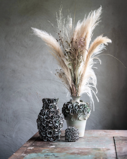 Alot Vase Celin Blomster Grønn