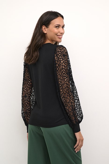 Kaffe Clothing KAbecca Lace T-Shirt