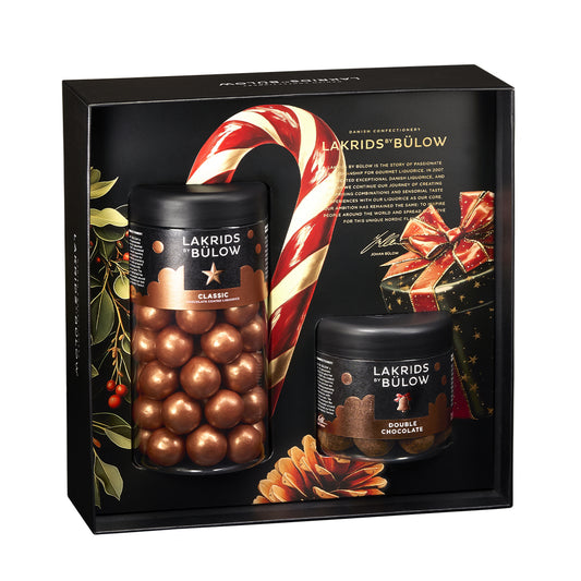 Lakrids By Bülow - WINTER BOX - CLASSIC & CHOCOLATE - SMALL CLASSIC CARAMEL • DOUBLE CHOCOLATE