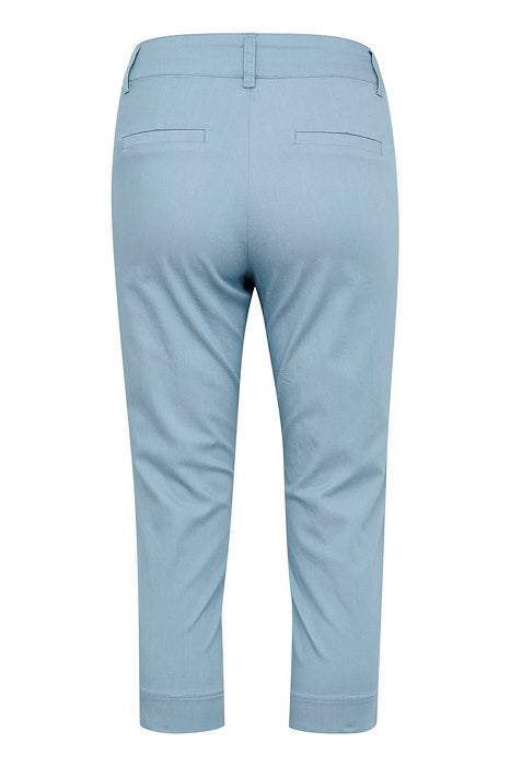 Kaffe Clothing KAlea Capri Pant Faded Denim