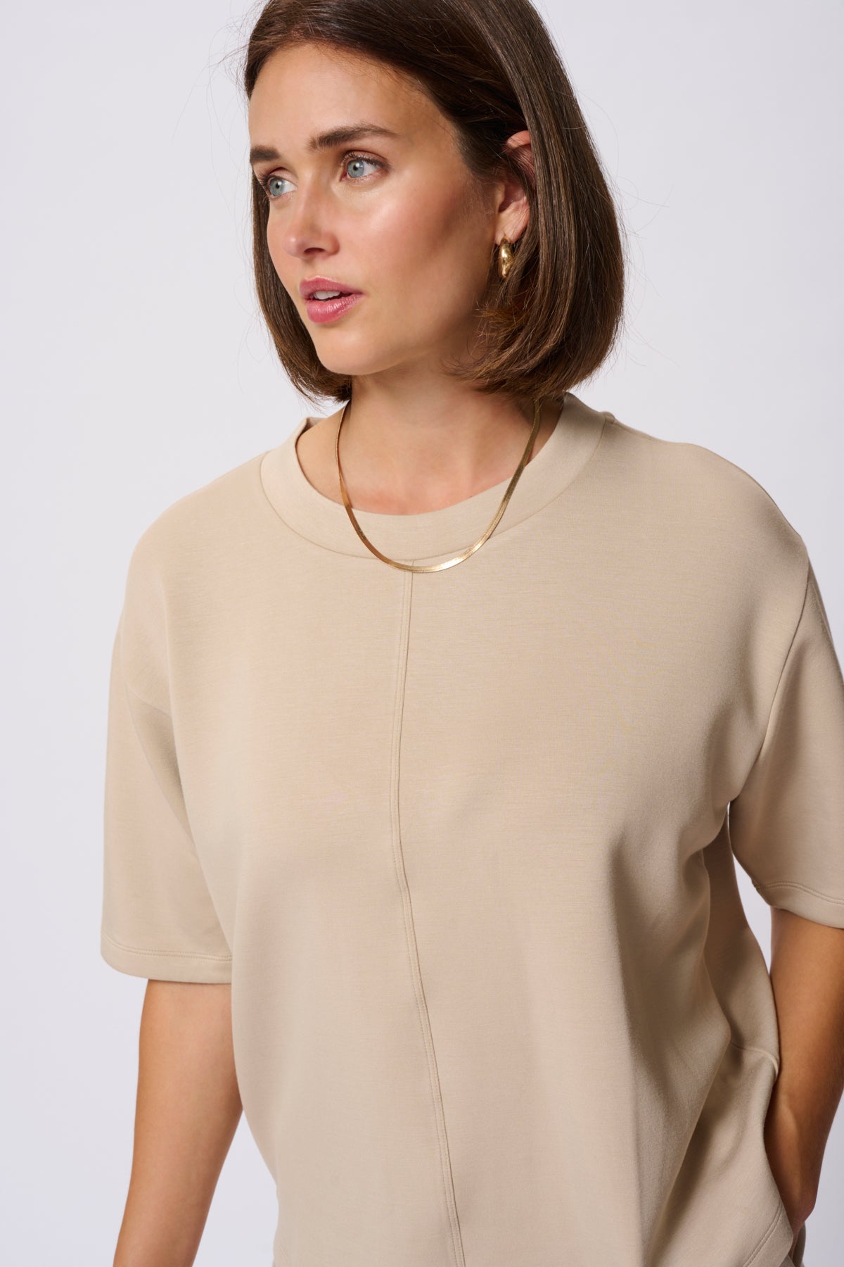 Kaffe Clothing KAannika T-Shirt Feather Gray
