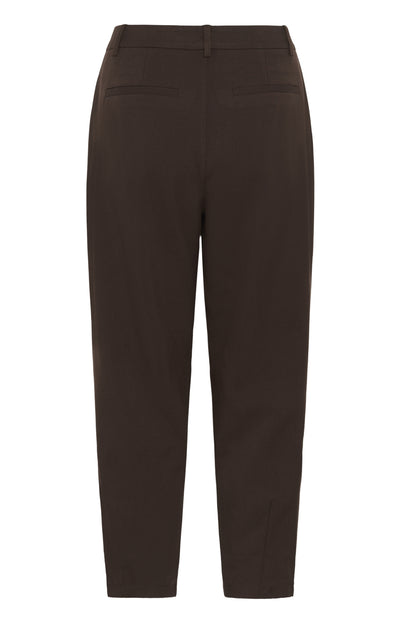 Kaffe Clothing KAmerle 7/8 Pants Suiting Coffee Bean
