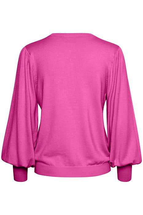 Kaffe Clothing KAlizza Cardigan Festival Fuchsia