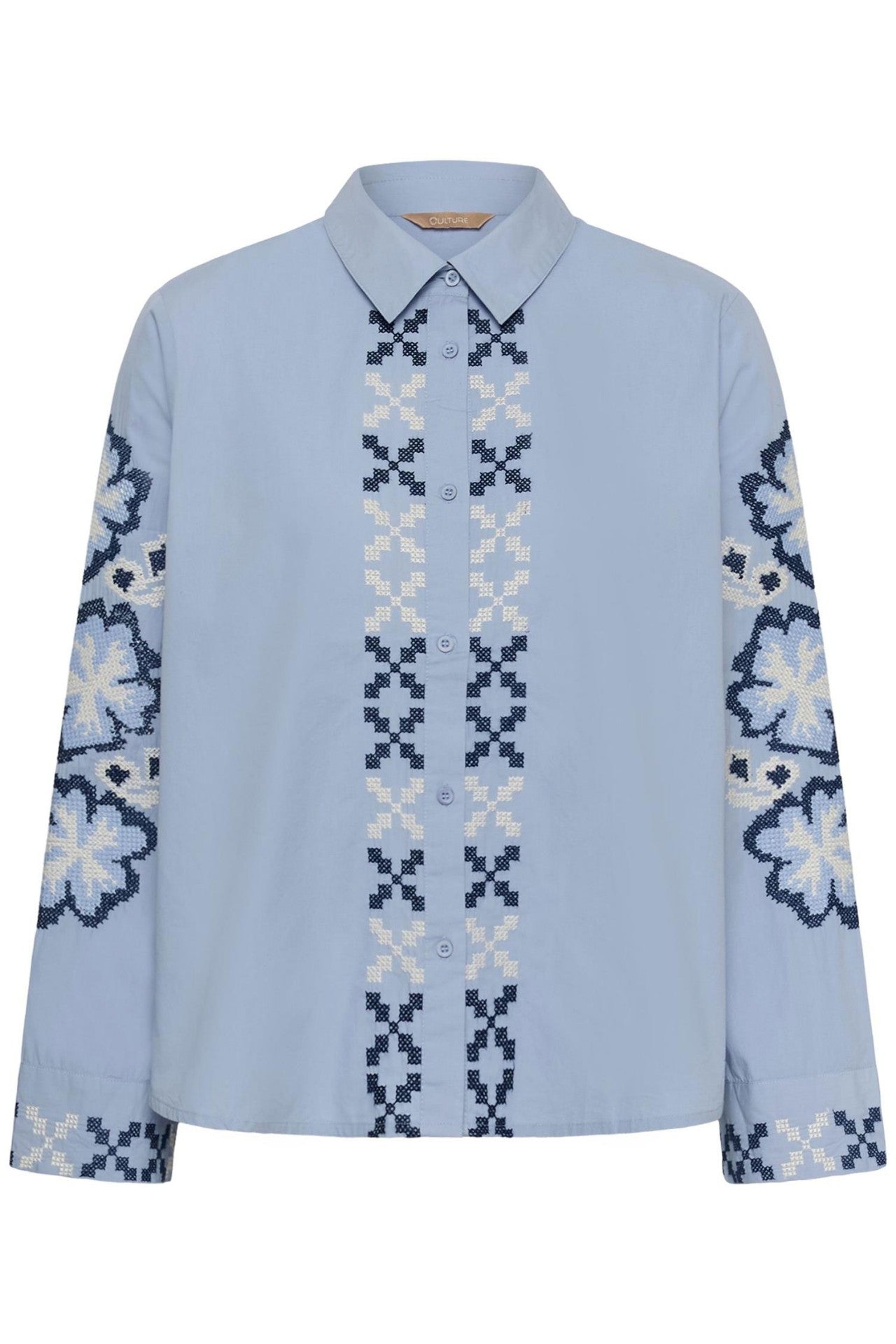 Culture CUbreezy Shirt Forever Blue/Whitecap