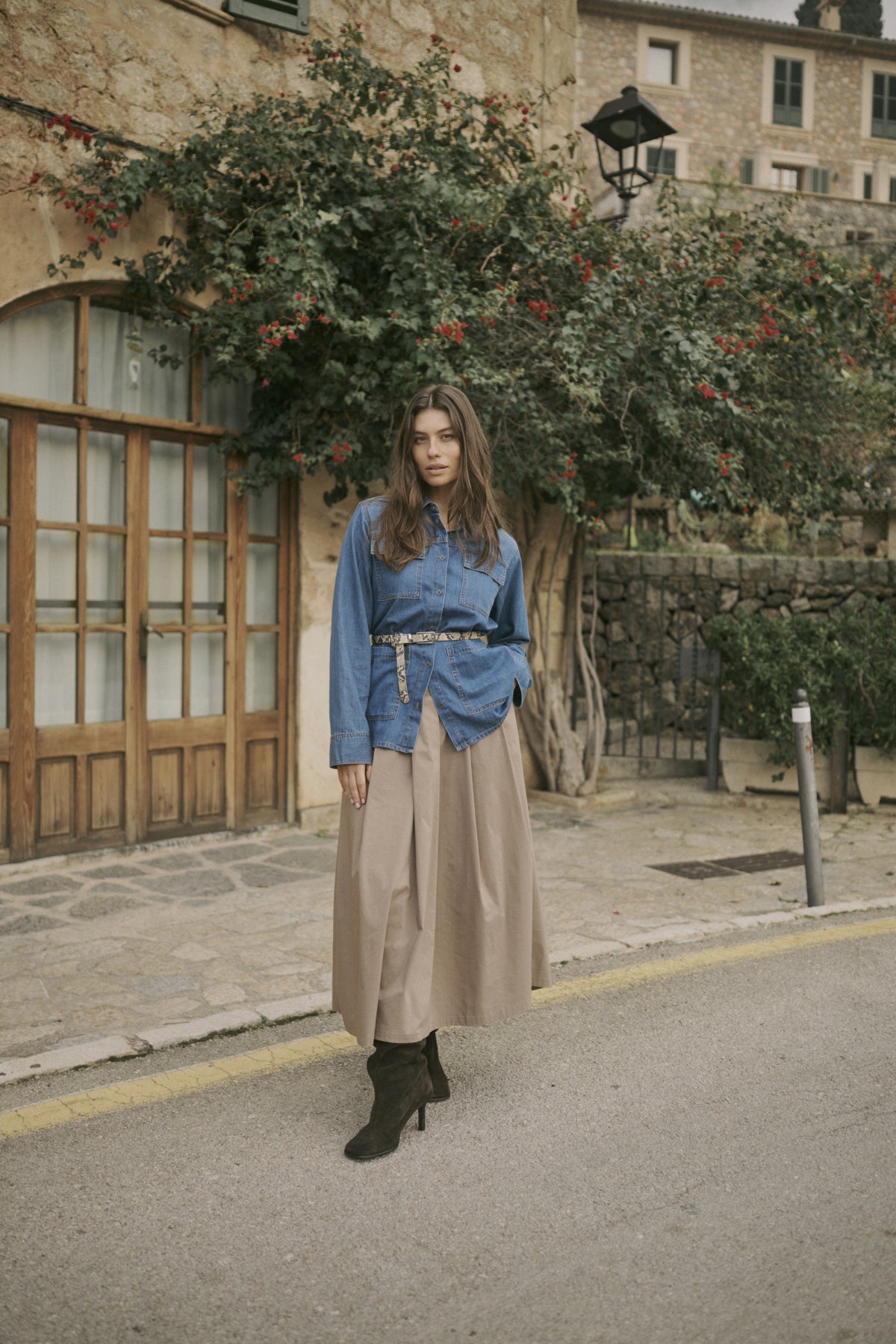 Culture CUastrid Antoinett Skirt Pine Bark