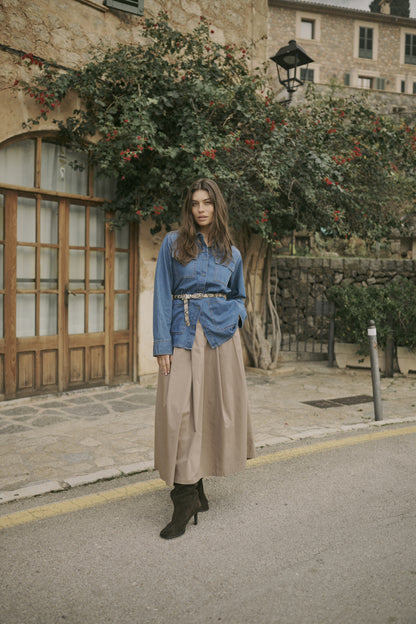 Culture CUastrid Antoinett Skirt Pine Bark