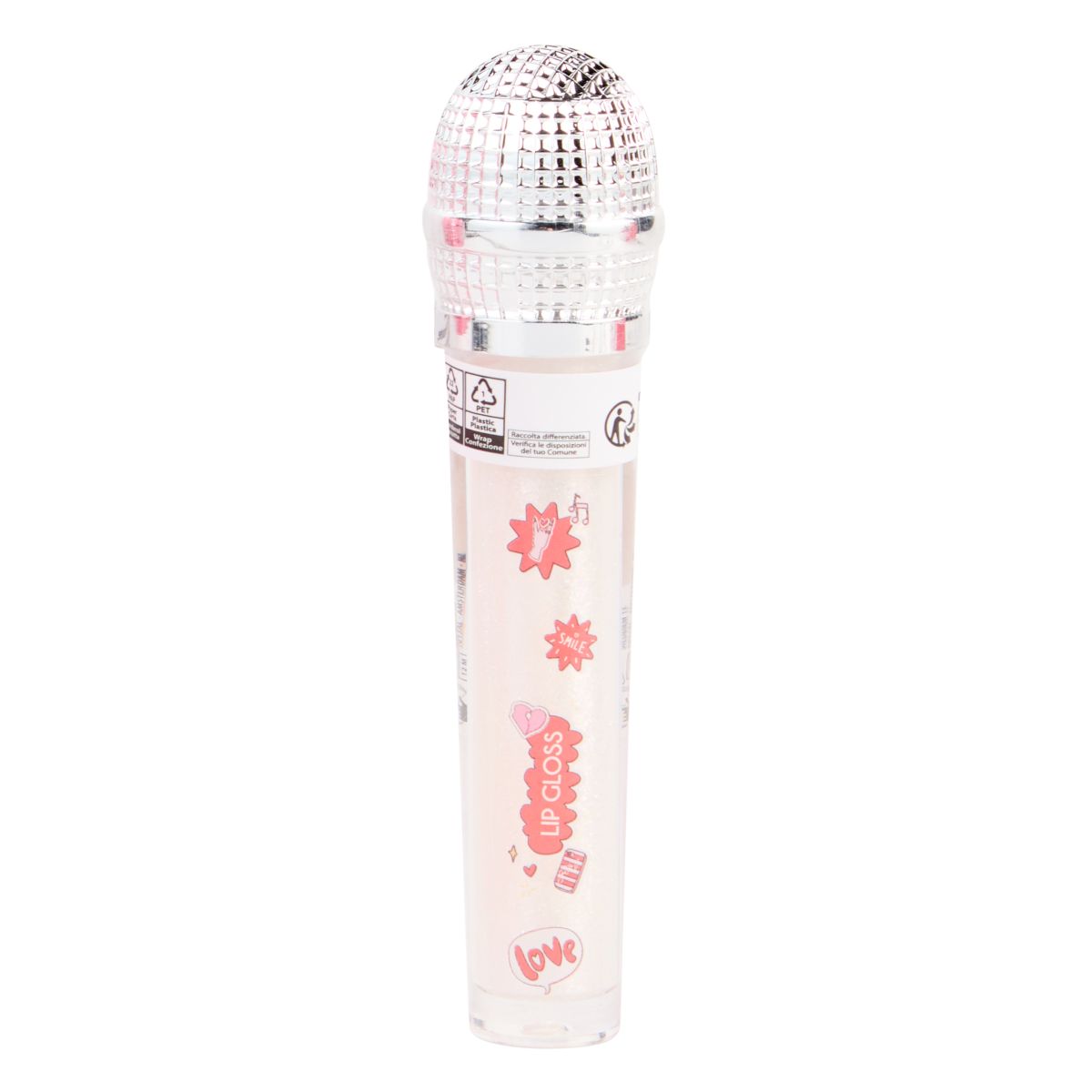 CREATE IT! Lipgloss Microphone Hvit