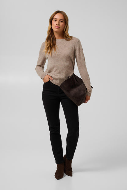 Kaffe Clothing KAcashie Ullgenser Beige Melange