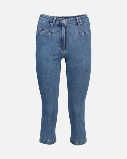 Floyd Capri Gunilla Medium Jeansblå