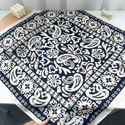 Silkeskjerf Bandanas - Marine