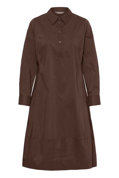Culture CUdaiva Antoinett Dress Coffee Bean