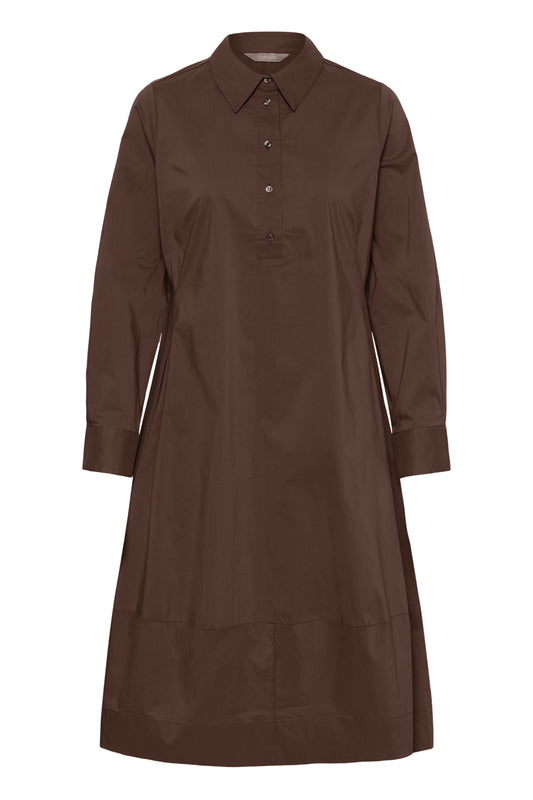 Culture CUdaiva Antoinett Dress Coffee Bean