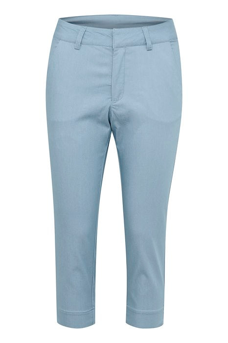 Kaffe Clothing KAlea Capri Pant Faded Denim