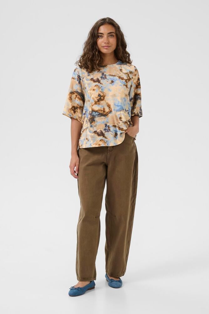 Culture CUhizzy Greece SS Blouse