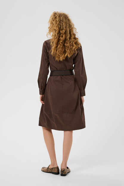 Culture CUdaiva Antoinett Dress Coffee Bean