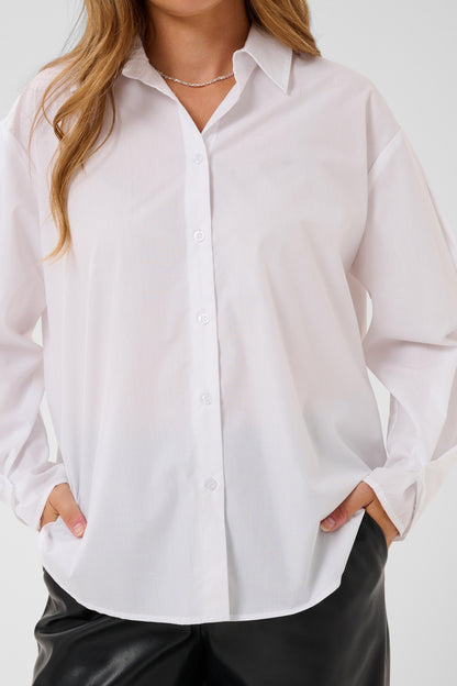 Kaffe Clothing KAmathilde Shirt Optical White