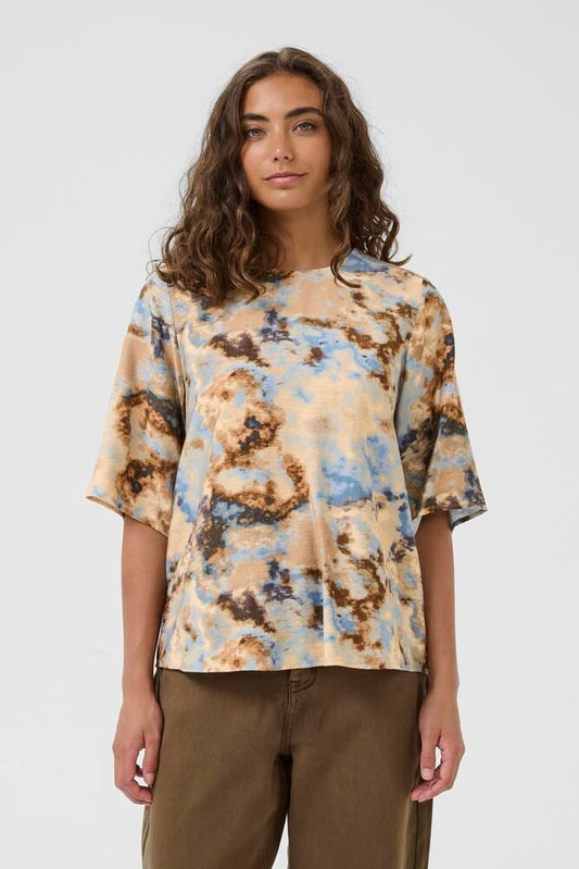 Culture CUhizzy Greece SS Blouse