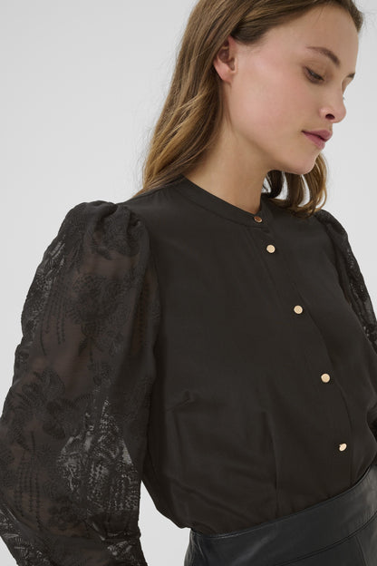 Culture CUasmine Blouse Black