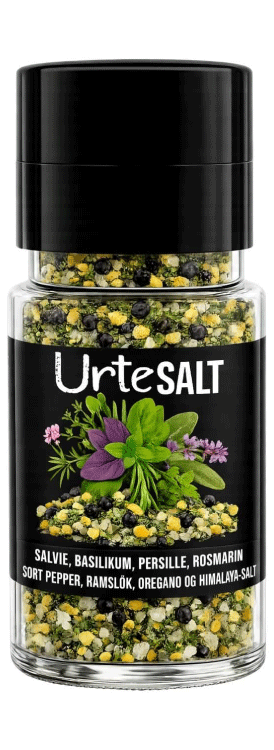 Kvern med urtesalt