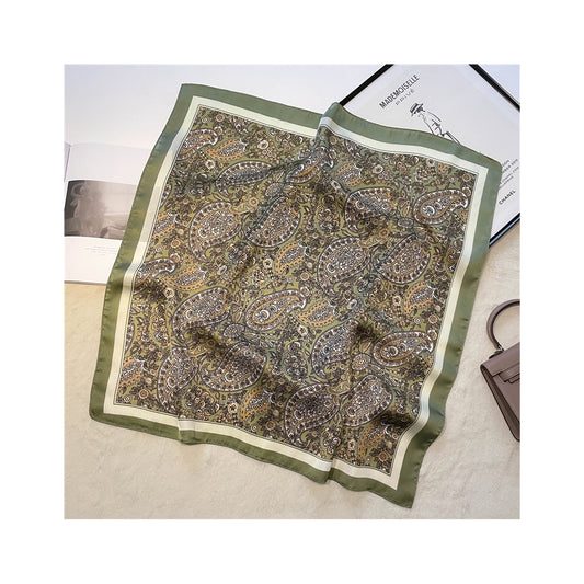 Silkeskjerf Bandanas - Army