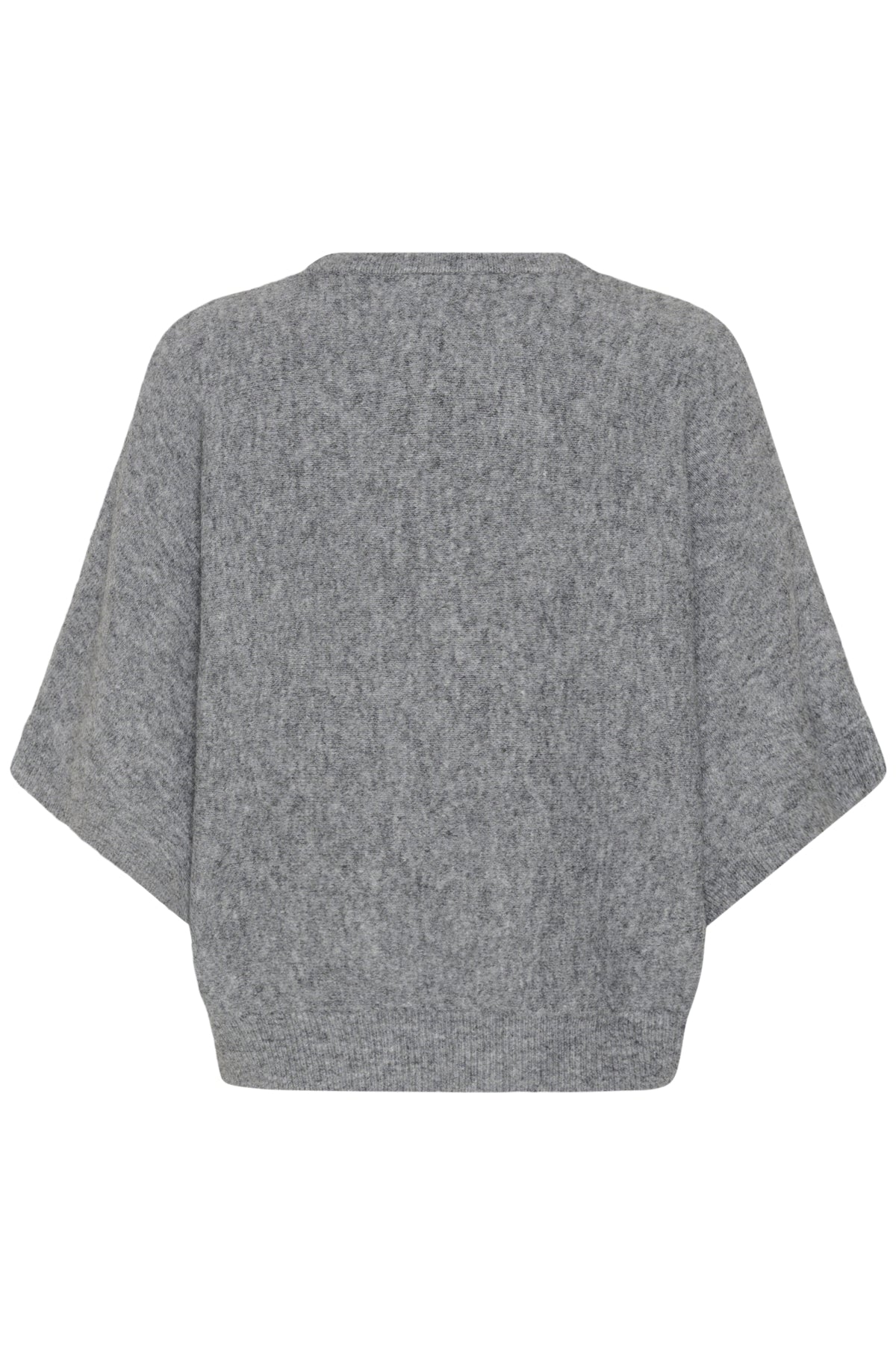 Kaffe Clothing KAbetty Wing SL Pullover Grey Melange