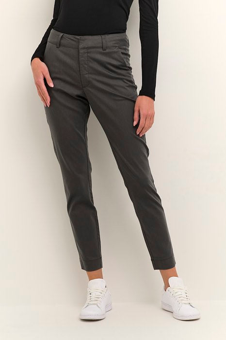 Kaffe Clothing KAlea 7/8 Chino Pant Dark Shadow