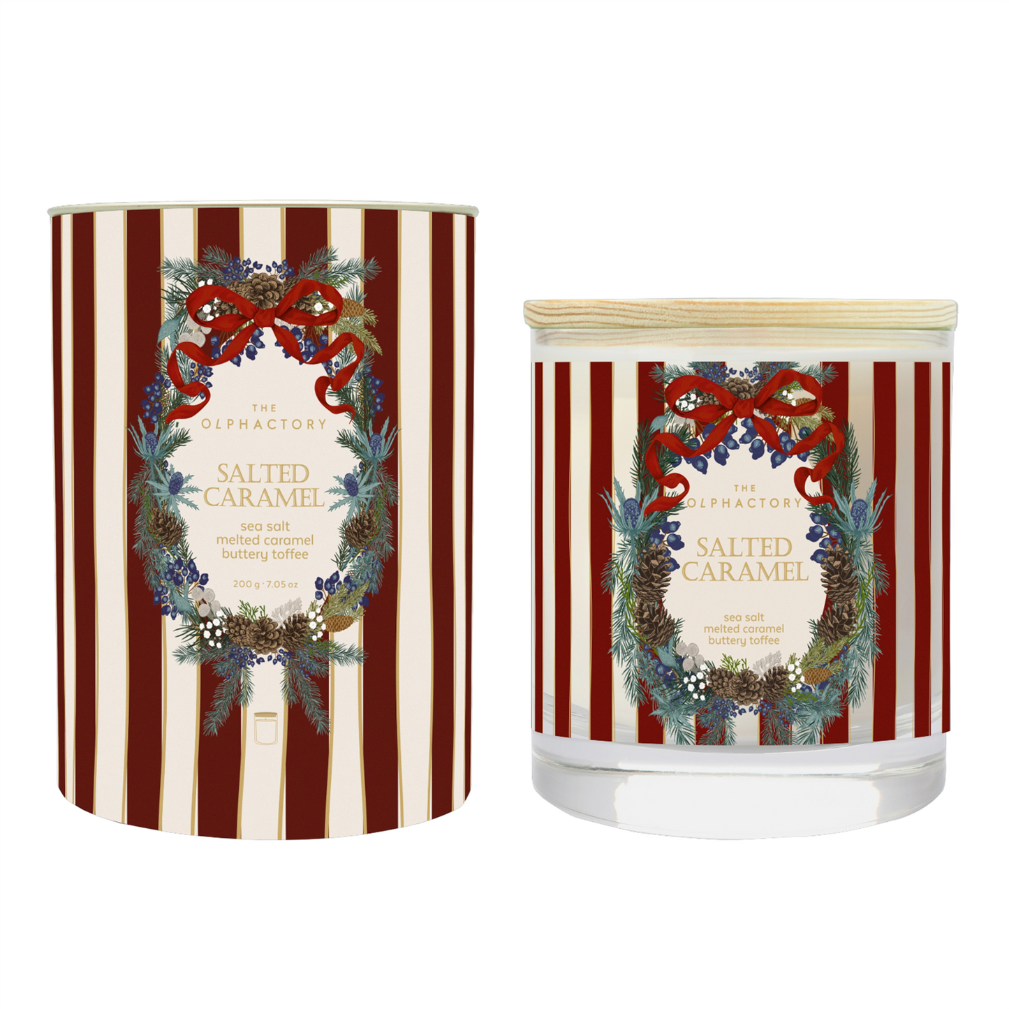 Duftlys Salted Caramels - KARAMELLER - 200ml