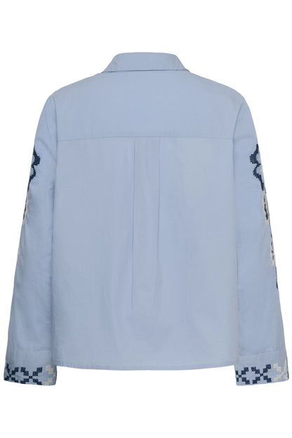 Culture CUbreezy Shirt Forever Blue/Whitecap