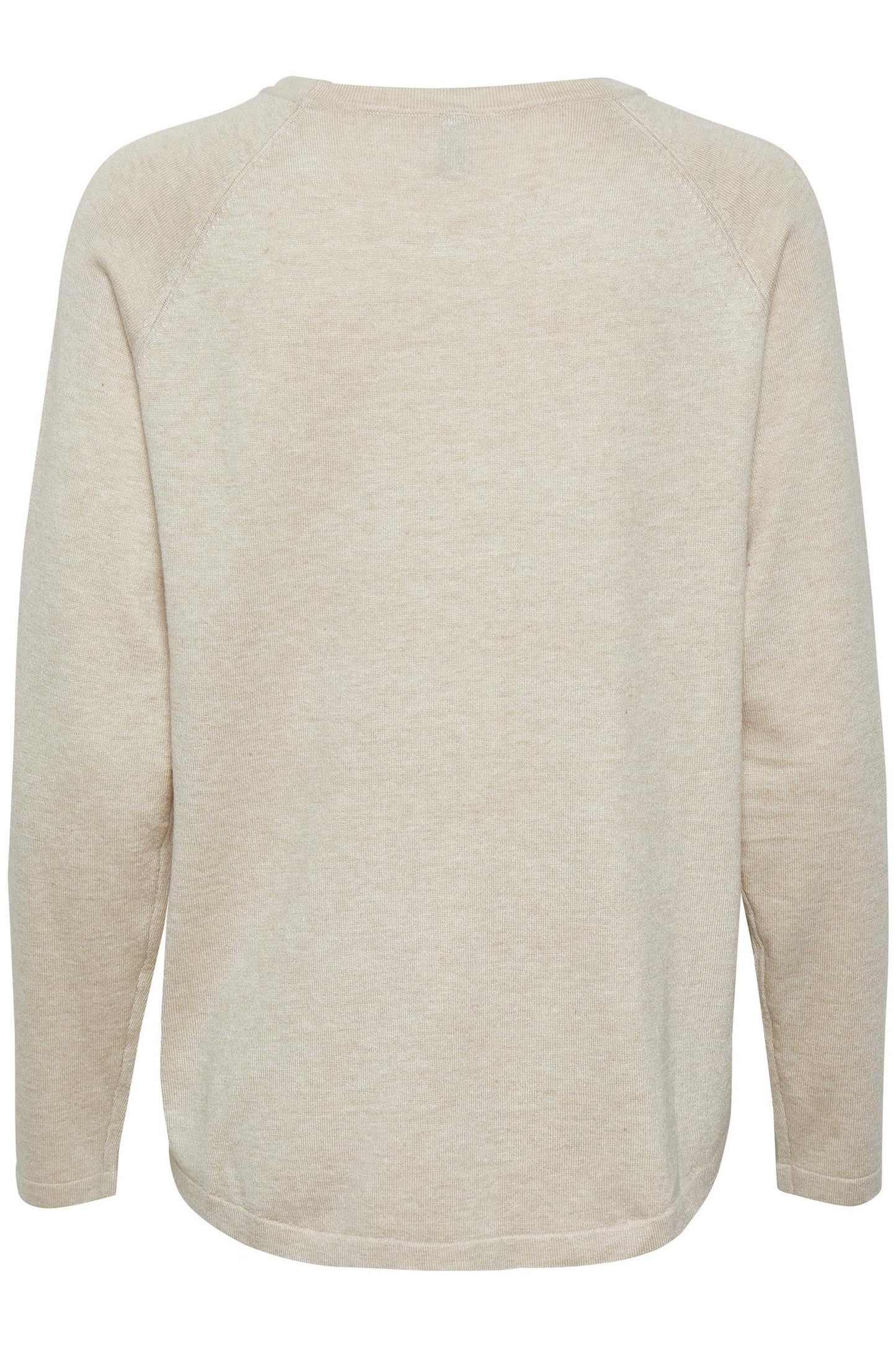 Culture CUannemarie Solid Jumper Warm Sand Melange