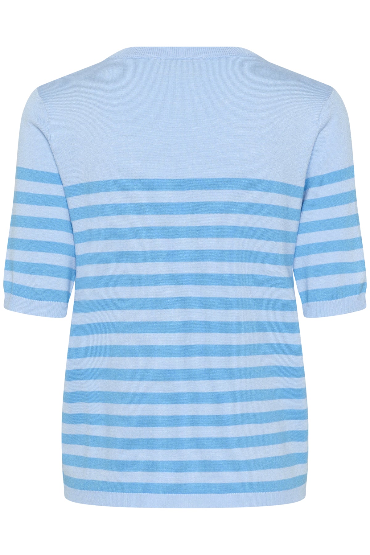 Kaffe Clothing KAlizza Striped Knit P. Blue W. Blue Wide Stripe
